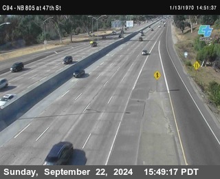 (C094) NB 805 : 47th Street (on ramp)