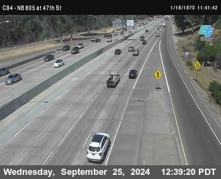 (C094) NB 805 : 47th Street (on ramp)