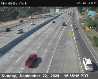 (C094) NB 805 : 47th Street (on ramp)