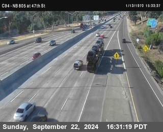 (C094) NB 805 : 47th Street (on ramp)