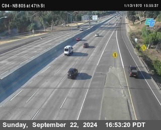 (C094) NB 805 : 47th Street (on ramp)