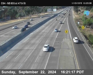 (C094) NB 805 : 47th Street (on ramp)