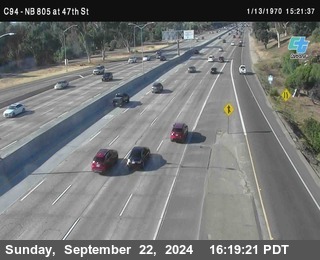 (C094) NB 805 : 47th Street (on ramp)