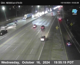 (C094) NB 805 : 47th Street (on ramp)