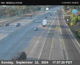 (C094) NB 805 : 47th Street (on ramp)