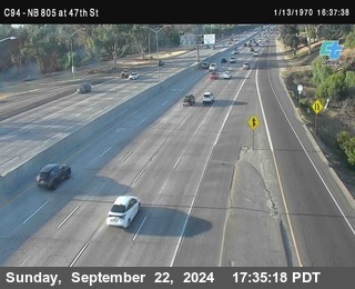 (C094) NB 805 : 47th Street (on ramp)