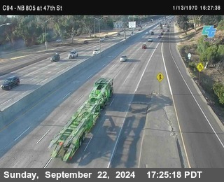 (C094) NB 805 : 47th Street (on ramp)