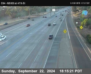 (C094) NB 805 : 47th Street (on ramp)