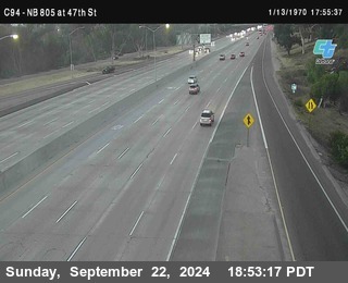 (C094) NB 805 : 47th Street (on ramp)