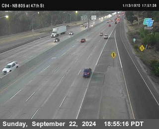 (C094) NB 805 : 47th Street (on ramp)