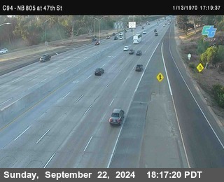 (C094) NB 805 : 47th Street (on ramp)