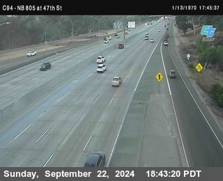 (C094) NB 805 : 47th Street (on ramp)