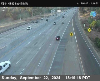 (C094) NB 805 : 47th Street (on ramp)