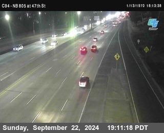 (C094) NB 805 : 47th Street (on ramp)