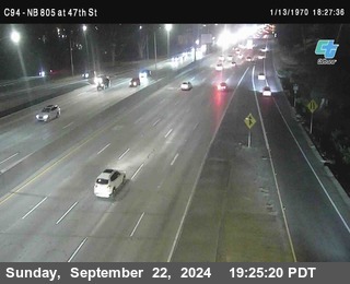 (C094) NB 805 : 47th Street (on ramp)