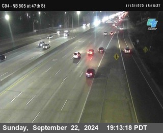 (C094) NB 805 : 47th Street (on ramp)