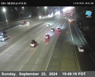 (C094) NB 805 : 47th Street (on ramp)