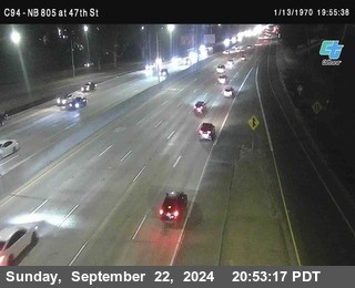 (C094) NB 805 : 47th Street (on ramp)