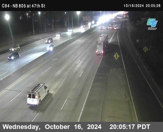 (C094) NB 805 : 47th Street (on ramp)