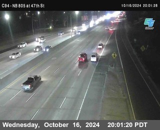 (C094) NB 805 : 47th Street (on ramp)