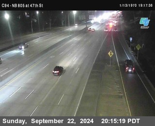 (C094) NB 805 : 47th Street (on ramp)