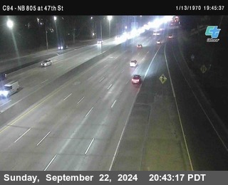 (C094) NB 805 : 47th Street (on ramp)