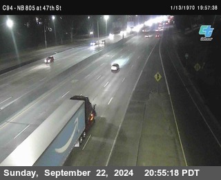 (C094) NB 805 : 47th Street (on ramp)