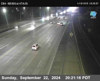 (C094) NB 805 : 47th Street (on ramp)