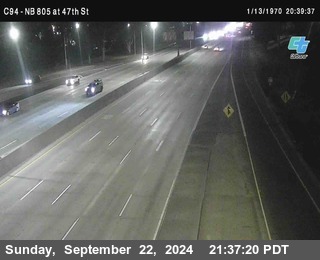 (C094) NB 805 : 47th Street (on ramp)