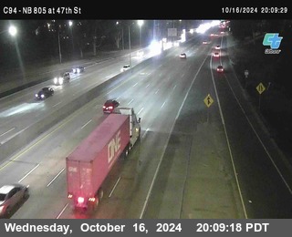 (C094) NB 805 : 47th Street (on ramp)