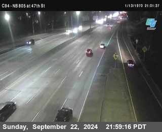 (C094) NB 805 : 47th Street (on ramp)