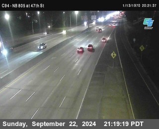 (C094) NB 805 : 47th Street (on ramp)