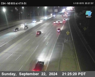 (C094) NB 805 : 47th Street (on ramp)