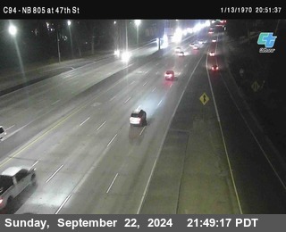 (C094) NB 805 : 47th Street (on ramp)