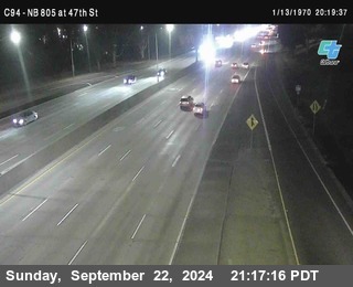 (C094) NB 805 : 47th Street (on ramp)