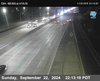 (C094) NB 805 : 47th Street (on ramp)