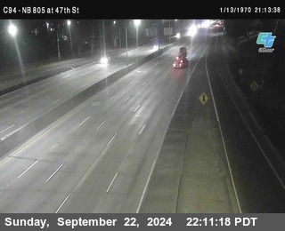 (C094) NB 805 : 47th Street (on ramp)