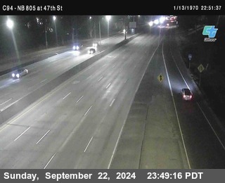 (C094) NB 805 : 47th Street (on ramp)