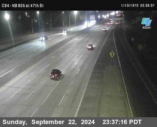 (C094) NB 805 : 47th Street (on ramp)