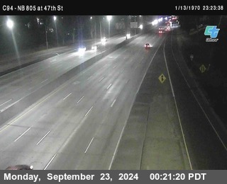 (C094) NB 805 : 47th Street (on ramp)