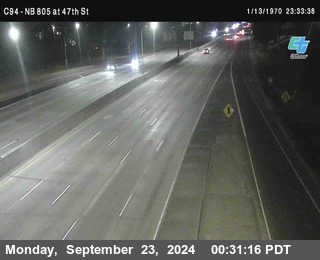 (C094) NB 805 : 47th Street (on ramp)