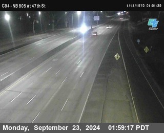 (C094) NB 805 : 47th Street (on ramp)