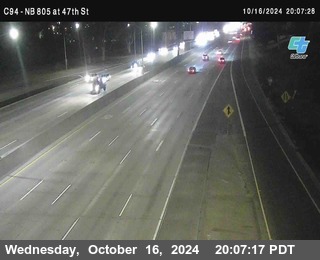 (C094) NB 805 : 47th Street (on ramp)