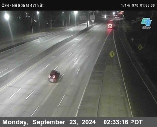 (C094) NB 805 : 47th Street (on ramp)