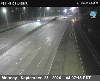 (C094) NB 805 : 47th Street (on ramp)