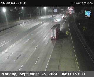 (C094) NB 805 : 47th Street (on ramp)