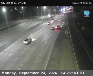 (C094) NB 805 : 47th Street (on ramp)