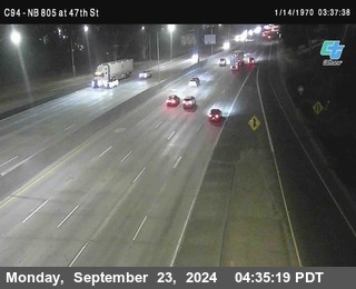 (C094) NB 805 : 47th Street (on ramp)