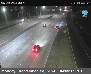 (C094) NB 805 : 47th Street (on ramp)