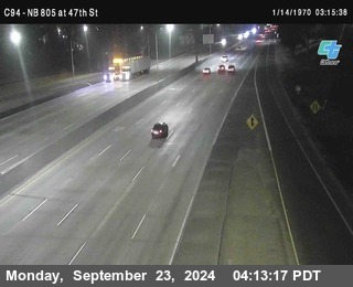 (C094) NB 805 : 47th Street (on ramp)